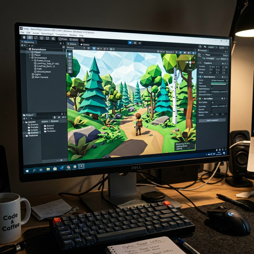 Unity 모바일 60fps 방어를 위한 드로우콜 최적화 실전